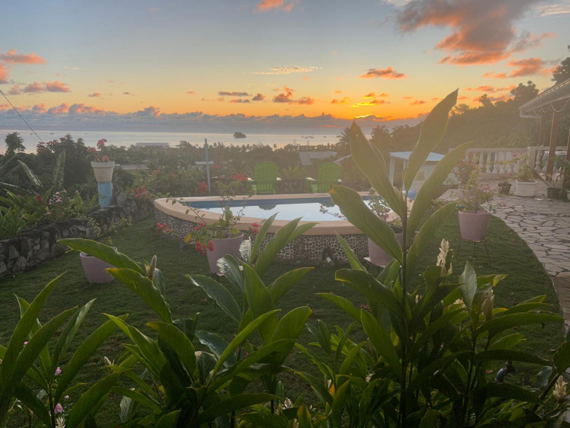 Raiatea Bellevue Hotel Uturoa Exterior foto