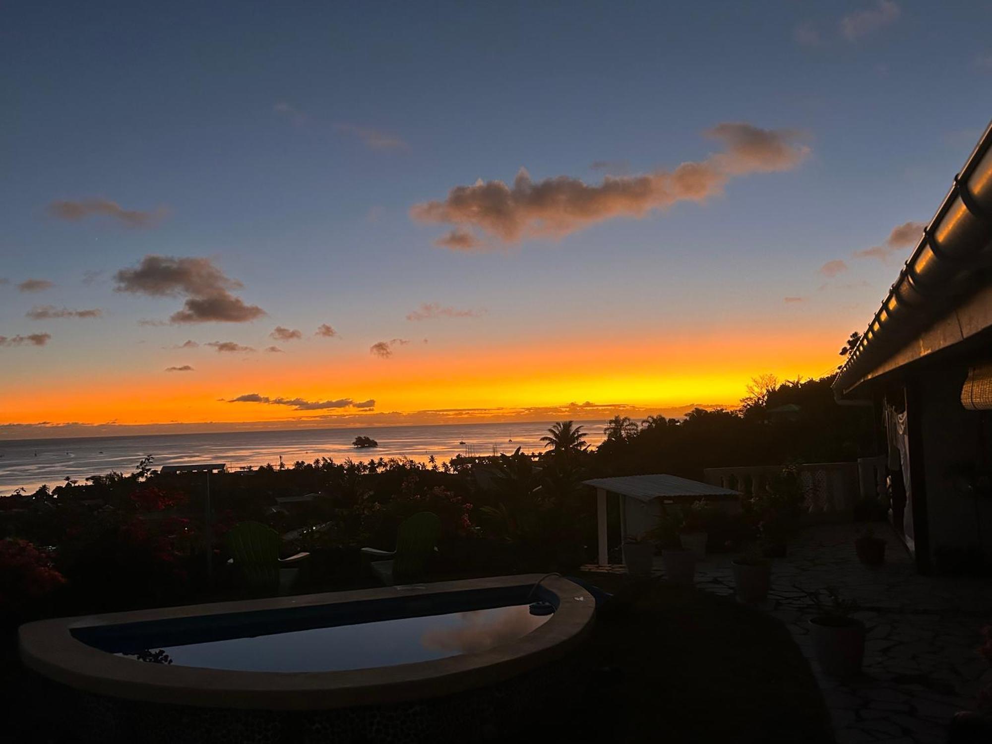 Raiatea Bellevue Hotel Uturoa Exterior foto
